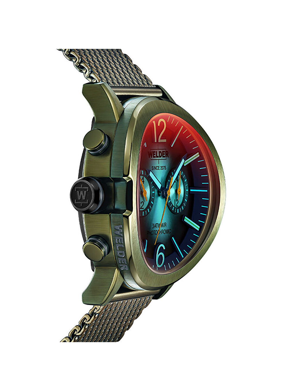 Yeşil WWMD1004 Erkek Kol Saati-5