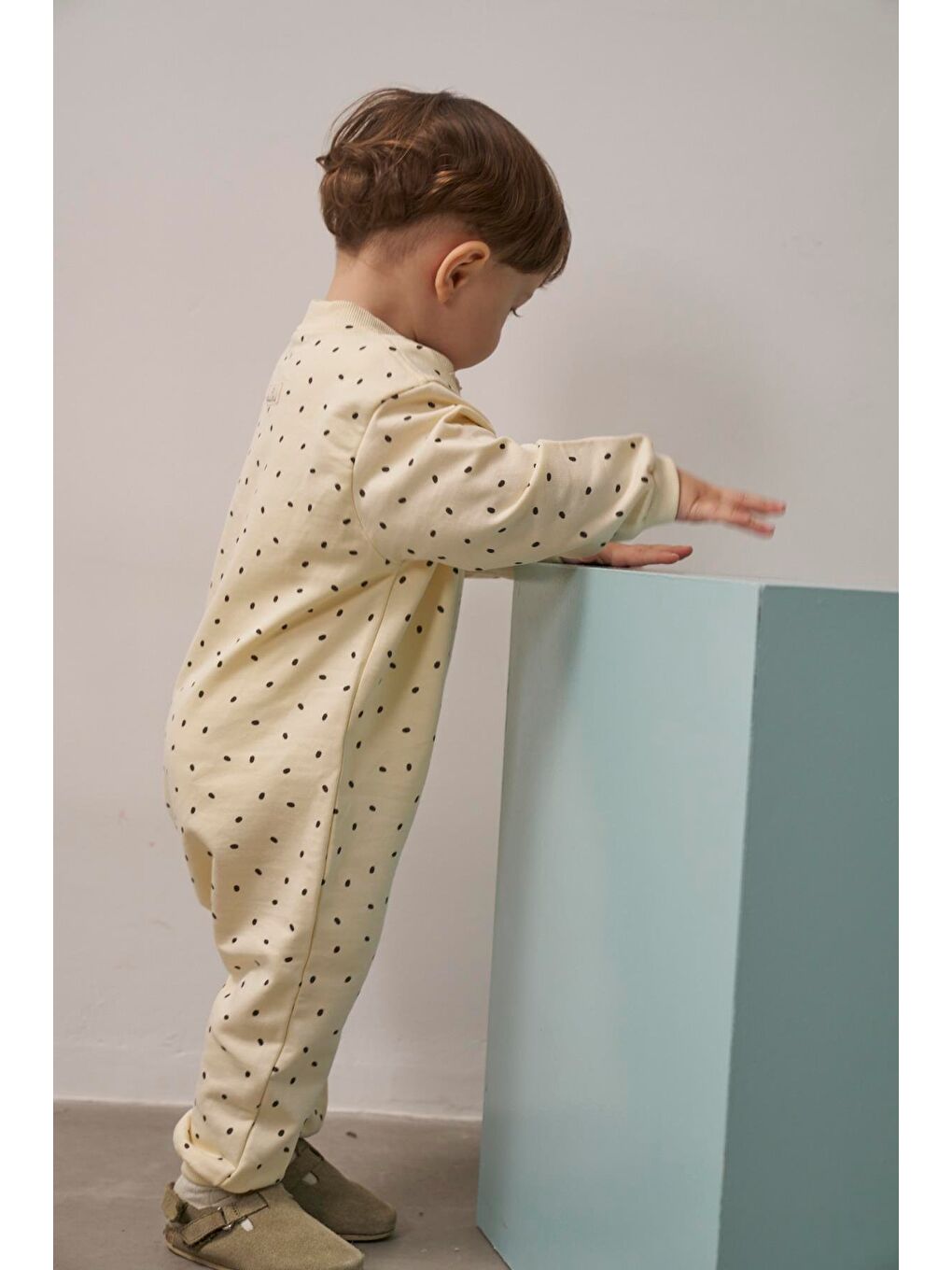 Ekru Little Spot Baby Tulum-4