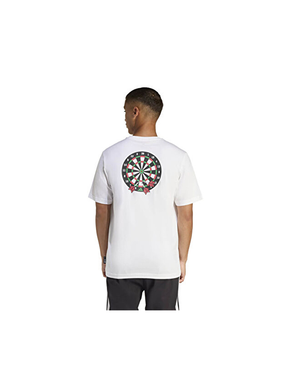 M Nov Dart T Erkek Günlük Tişört Jz5041 Beyaz-1