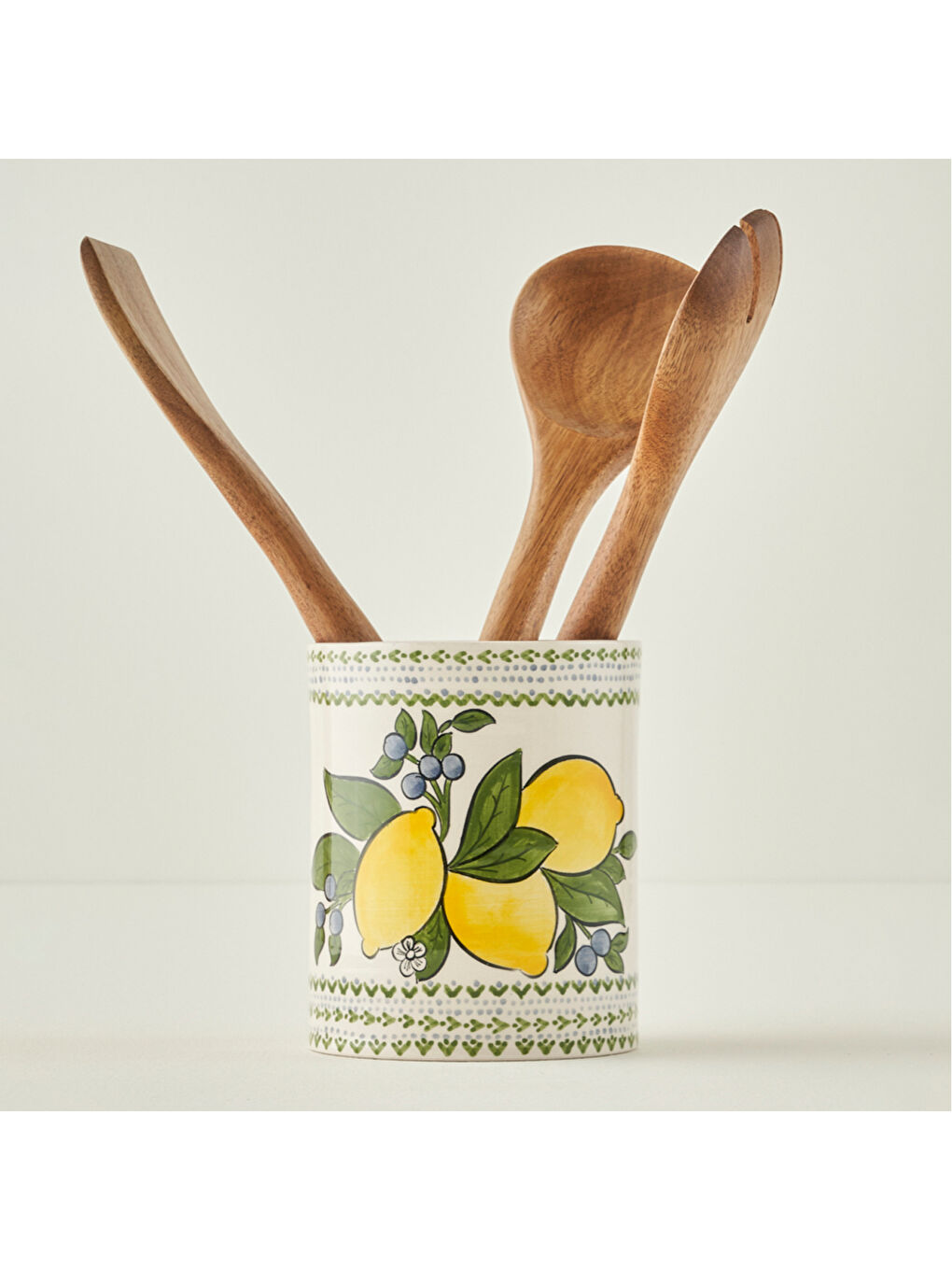 Bej Allison 3'lü Akasya Servis Seti Naturel (29,5x7,5 cm)-3