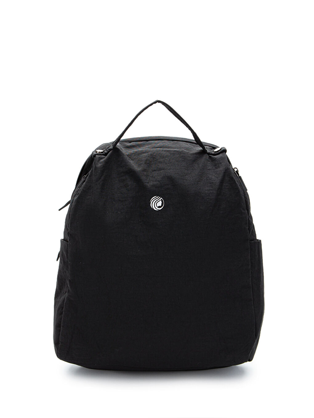 Klinkır Kumaş Suya Dayanıklı Roksy Unisex Sırt Çantası Siyah