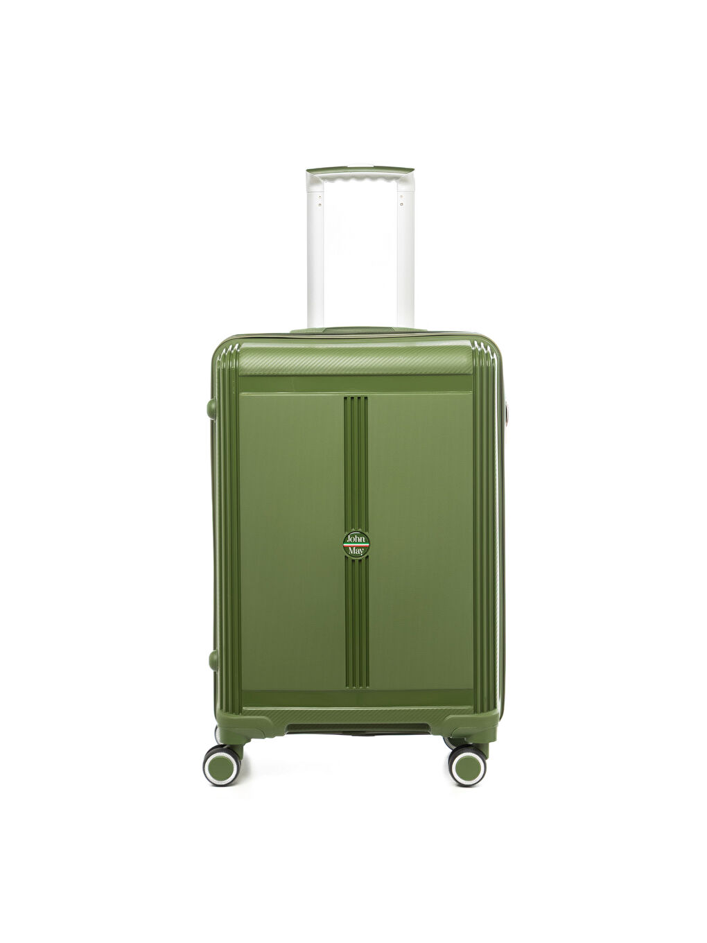 Yeşil Unisex JMY8101.05 Silikon Valiz Orta Boy 67x41x29cm Haki