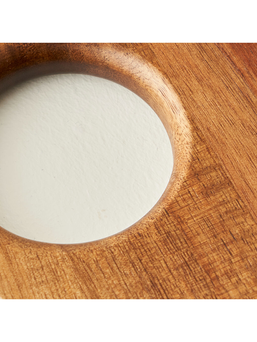 Bej Allison Akasya Kesme Tahtası Naturel (38x27,5 cm)-1