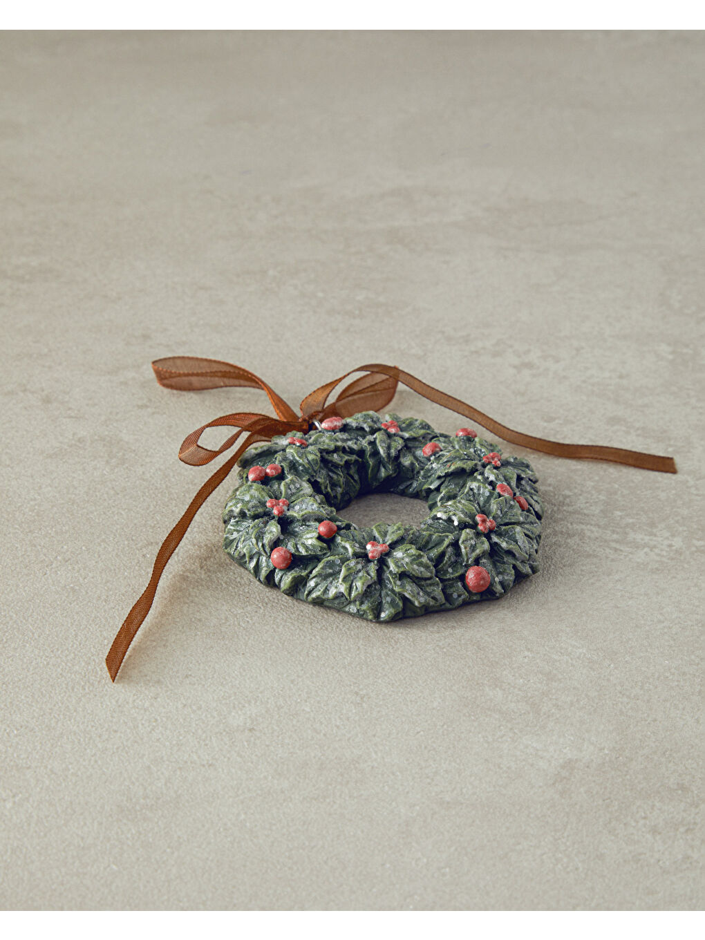 Sarı Randa Yılbaşı Ağaç Süsü 16x16x8 cm Gold-1