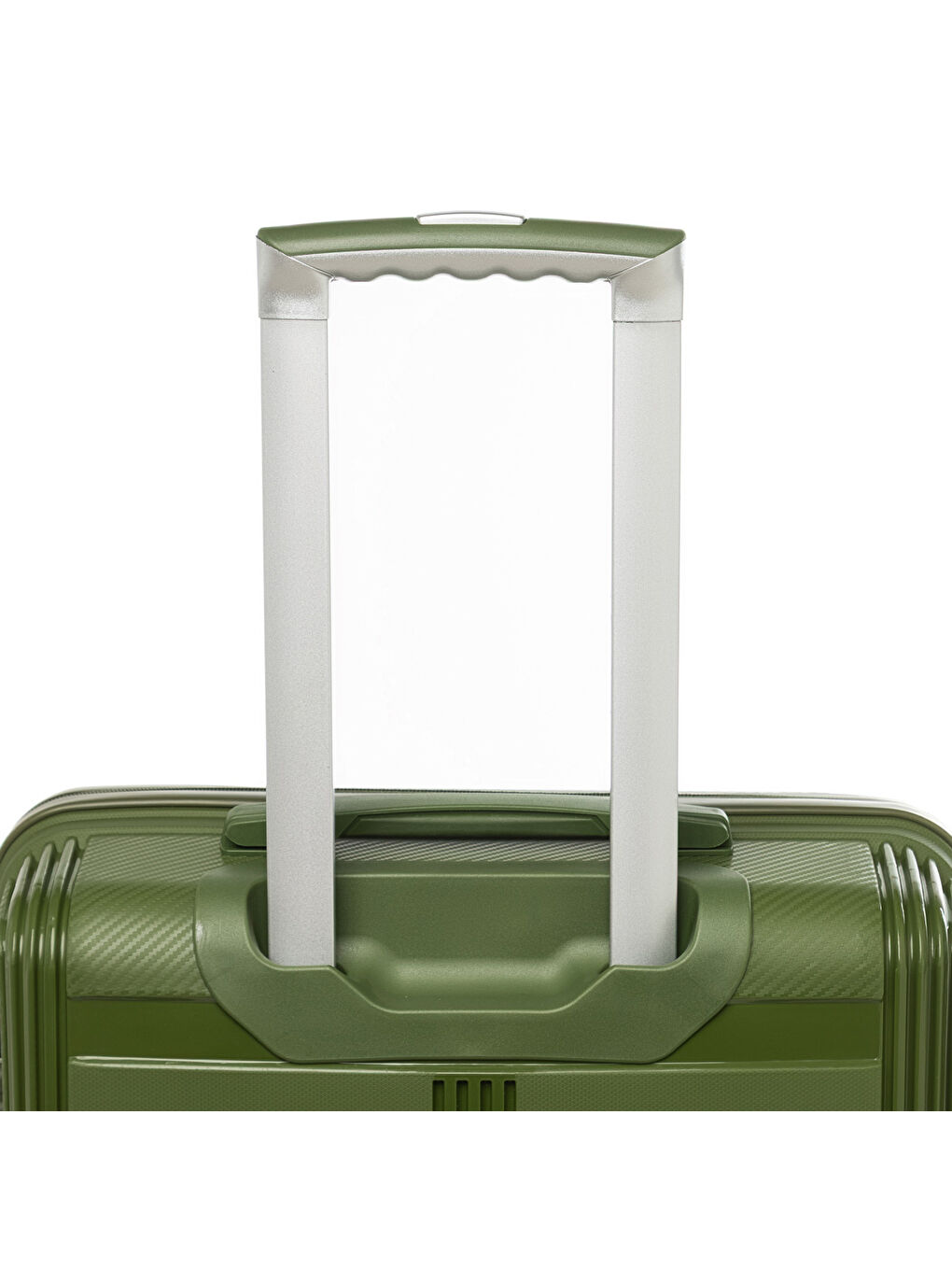 Yeşil Unisex JMY8101.05 Silikon Valiz Orta Boy 67x41x29cm Haki-4