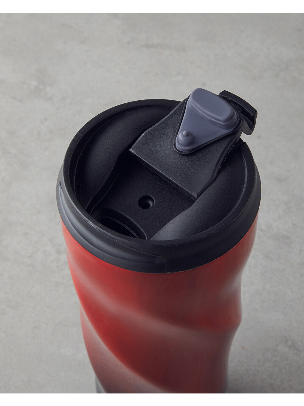 Good Mood Oslo Çelik Travel Mug 500 ml Kırmızı-Siyah-2