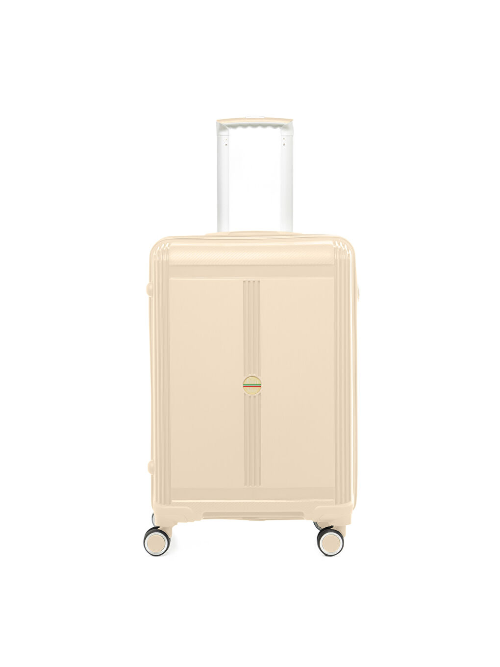 Bej Unisex JMY8101.12 PP Silikon Valiz Orta Boy 67x41x29cm Krem