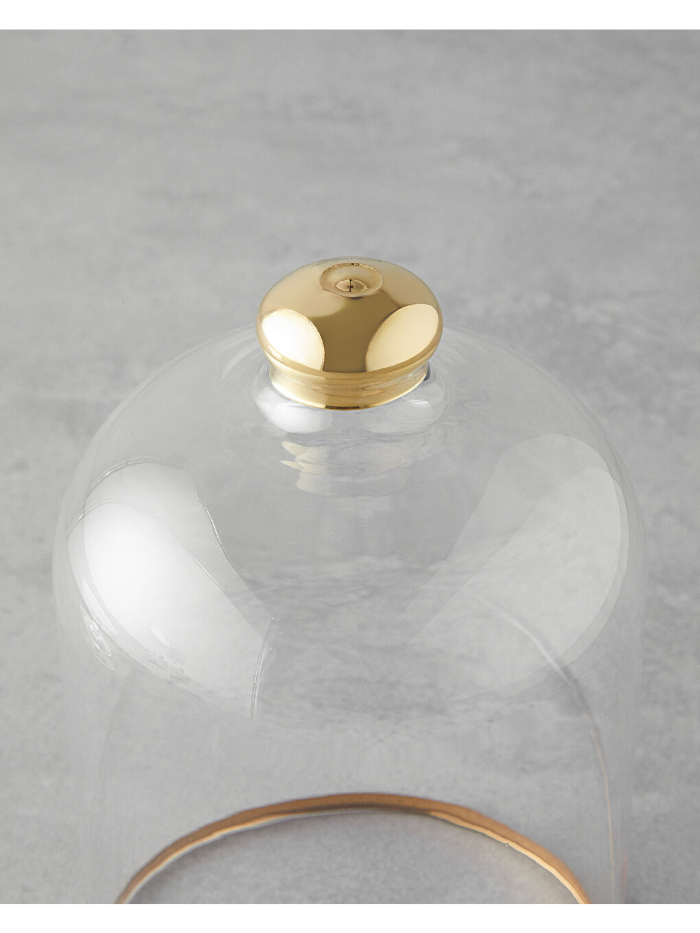 Sarı Nuance Cam Sunumluk 30x23 cm Gold-2