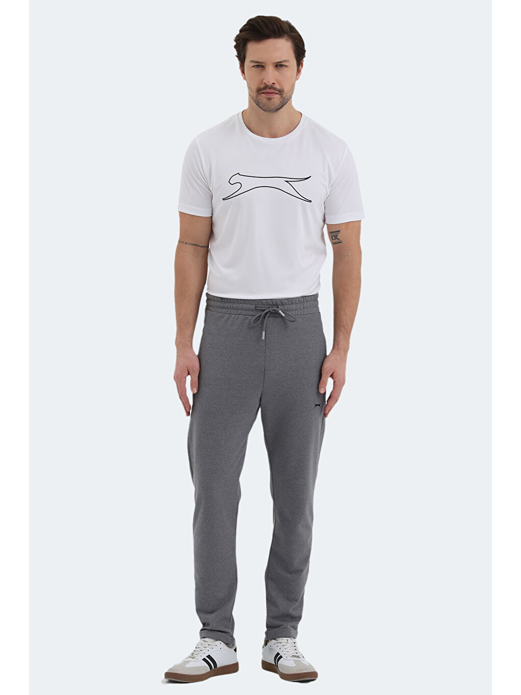 MADOC Erkek Koyu Gri Eşofman Altı-5