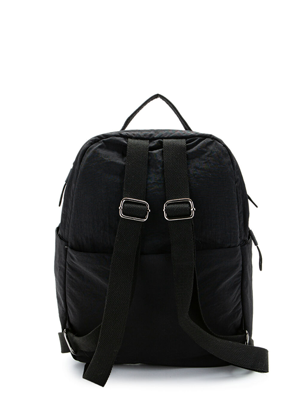 Klinkır Kumaş Suya Dayanıklı Roksy Unisex Sırt Çantası Siyah-2