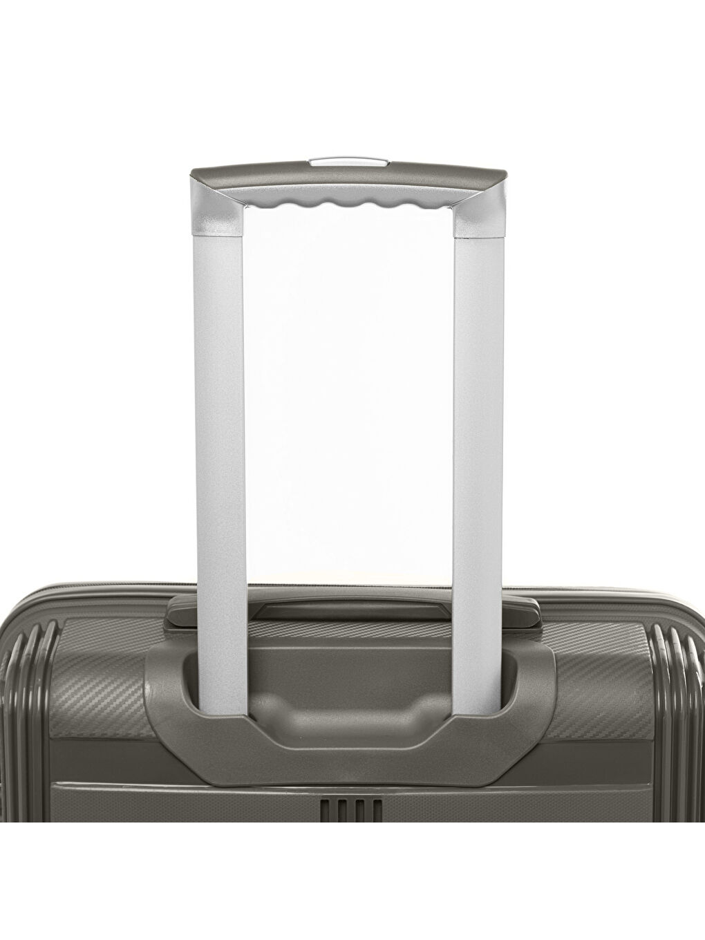 Unisex JMY8101.07 PP Silikon Valiz Orta Boy 67x41x29cm Gri-4