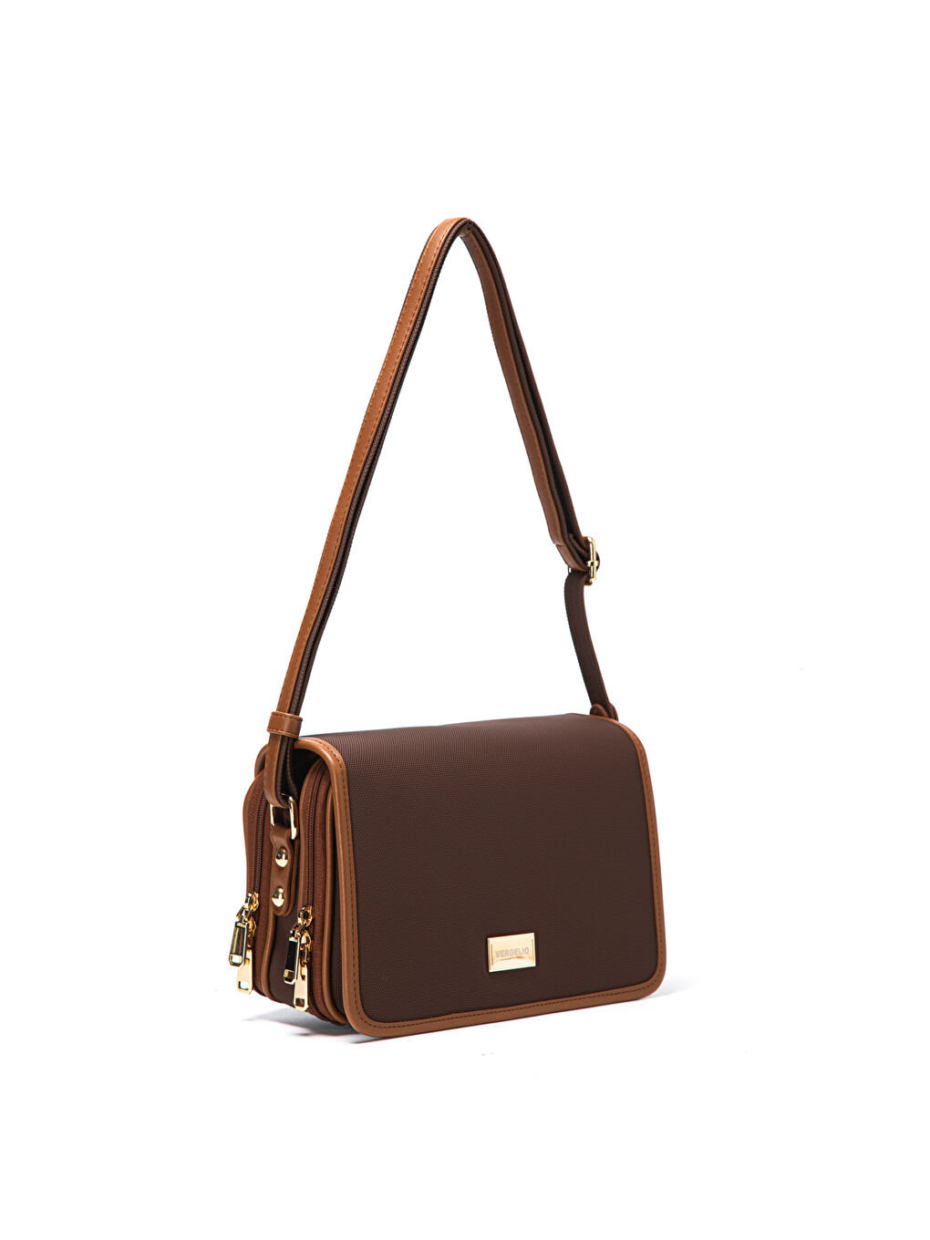 Kahverengi Kadın Çapraz Çanta 027-Vergelio Bag-1