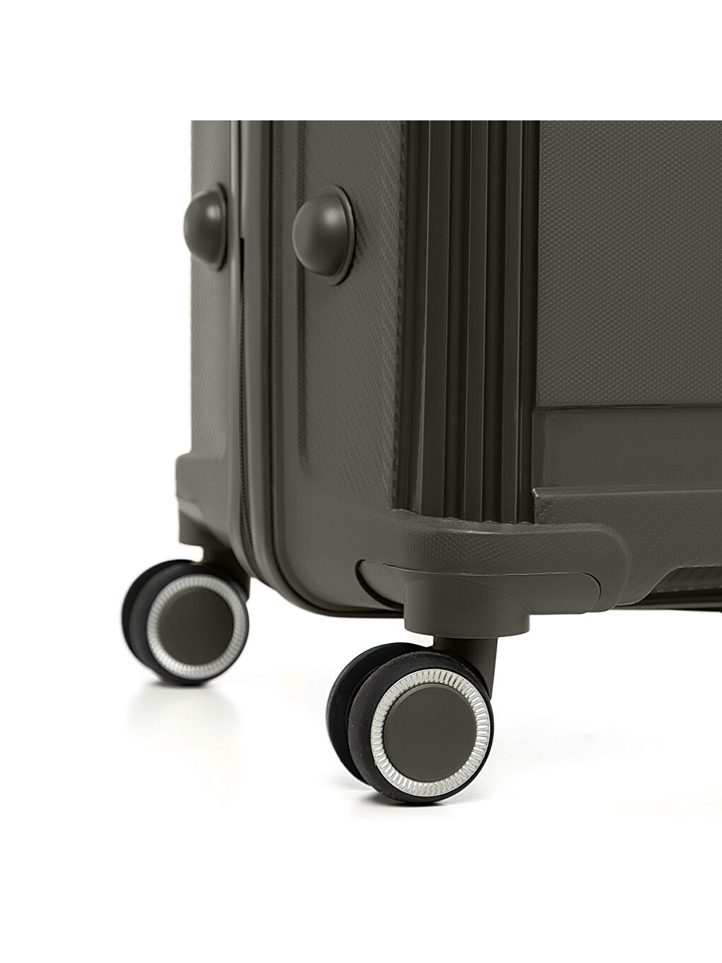 Unisex JMY8101.07 PP Silikon Valiz Orta Boy 67x41x29cm Gri-5