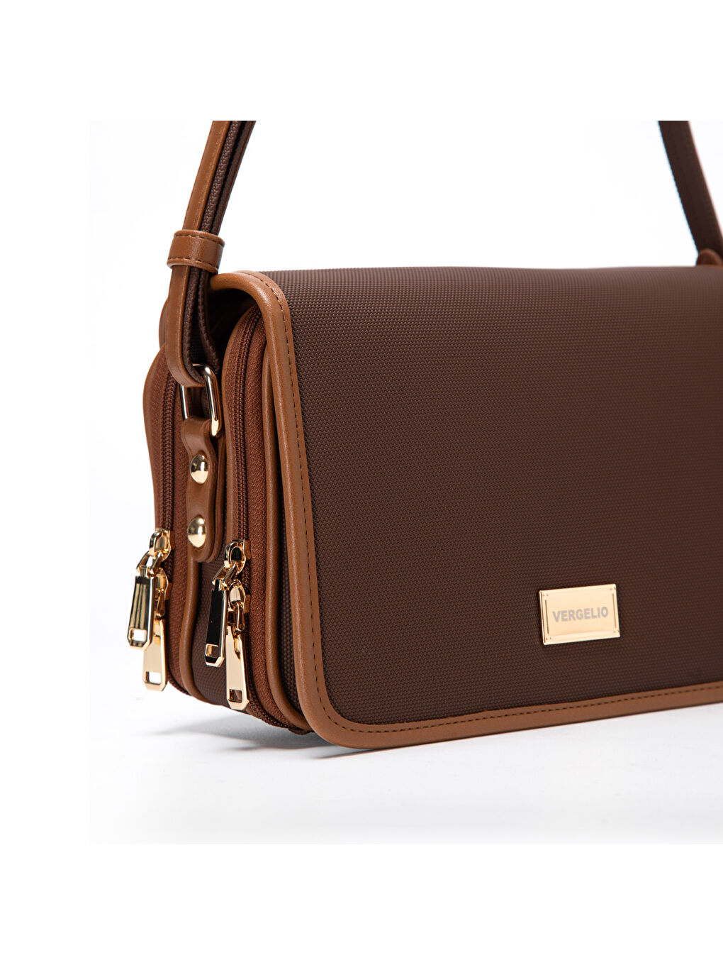 Kahverengi Kadın Çapraz Çanta 027-Vergelio Bag-3