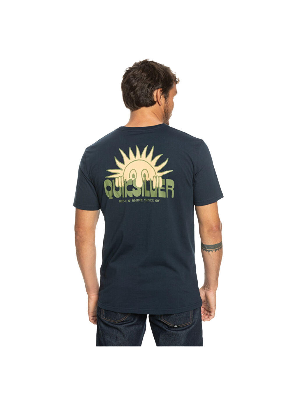 Lacivert Riseshine Erkek Mavi Tişört-2