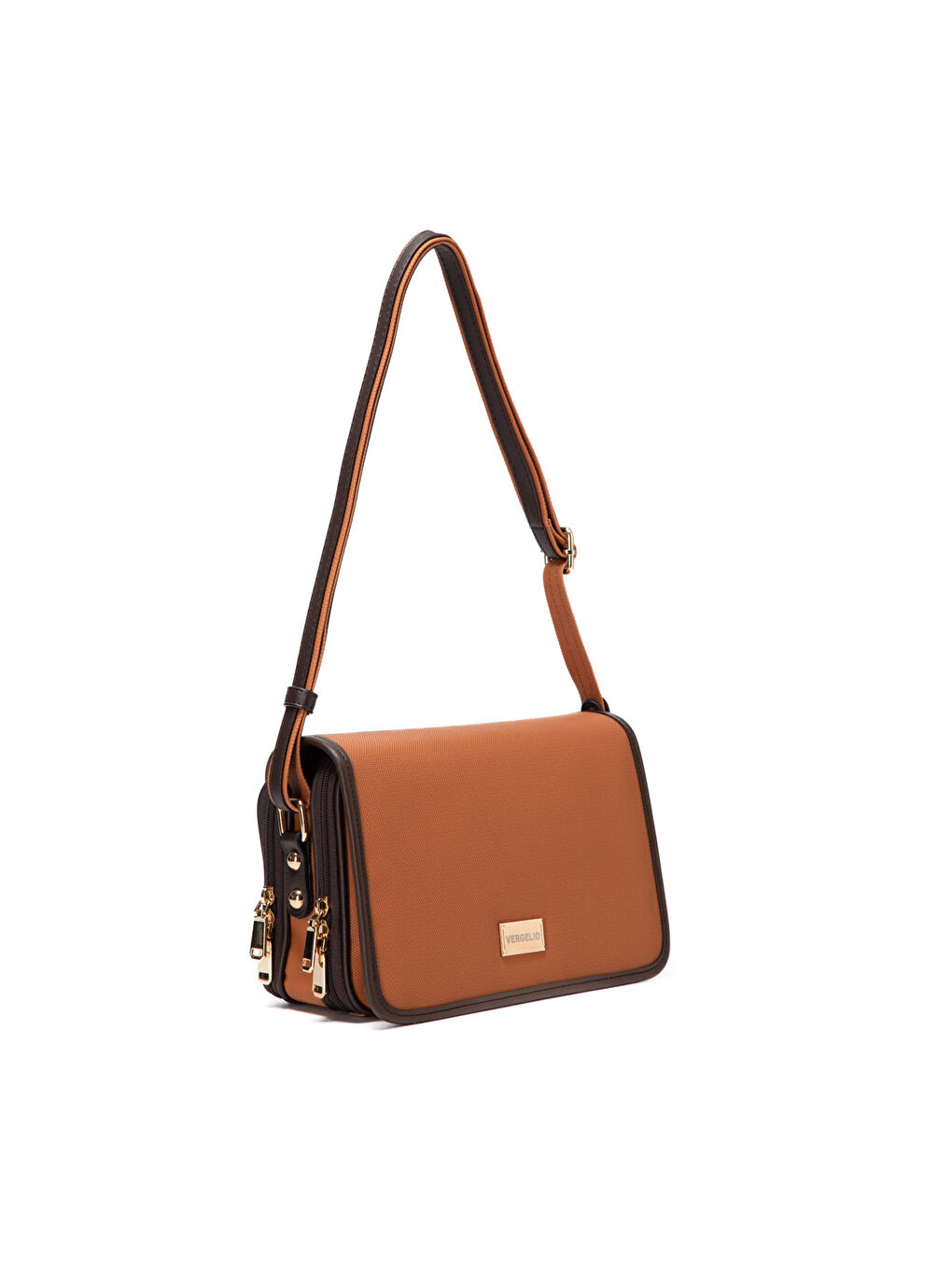 Bej Kadın Çapraz Çanta 027-Vergelio Bag-2