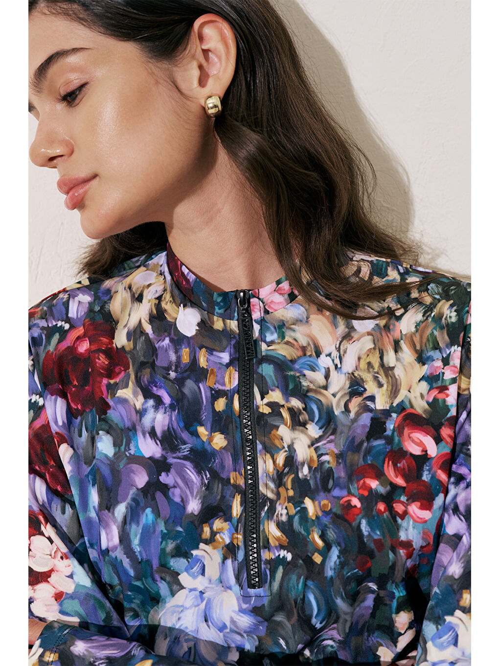 Karışık Desenli Anvelop Tesettür Mayo Color Palette-2