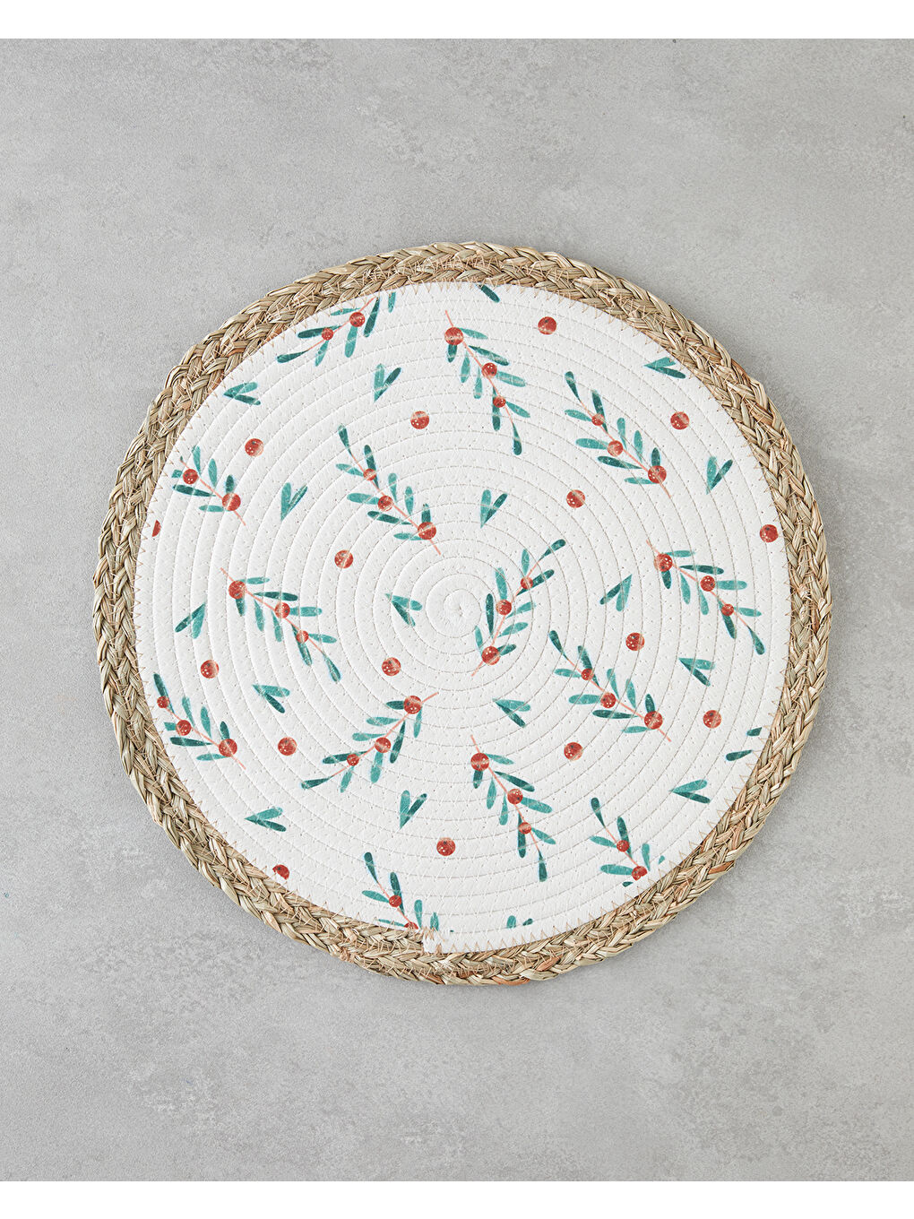 Beyaz Flurries Polyester Amerikan Servis 38 cm Renkli