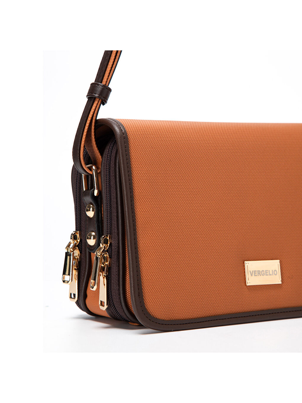 Bej Kadın Çapraz Çanta 027-Vergelio Bag-4