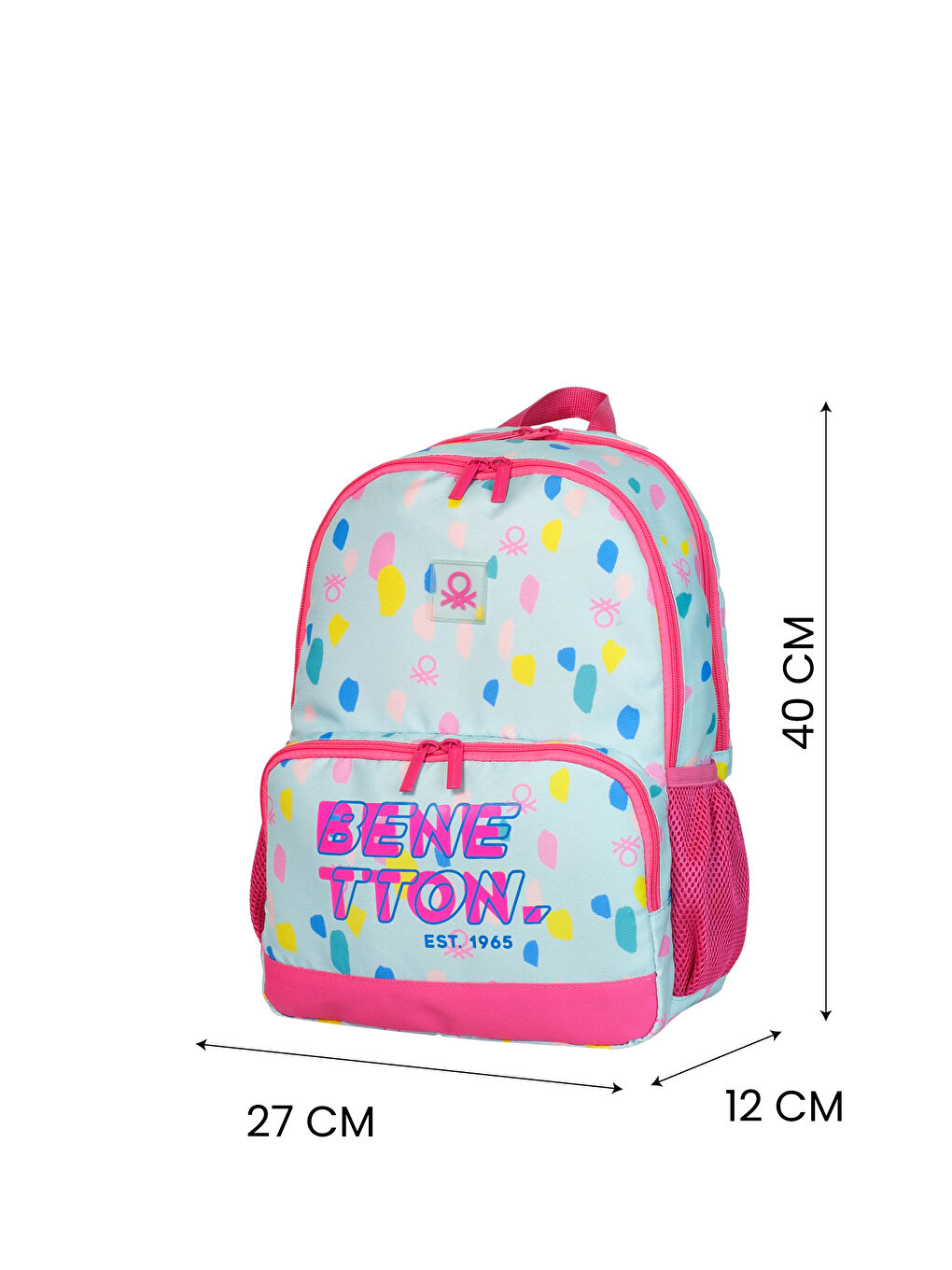 Brush Effect Kız Çocuk İlkokul Çantası-4
