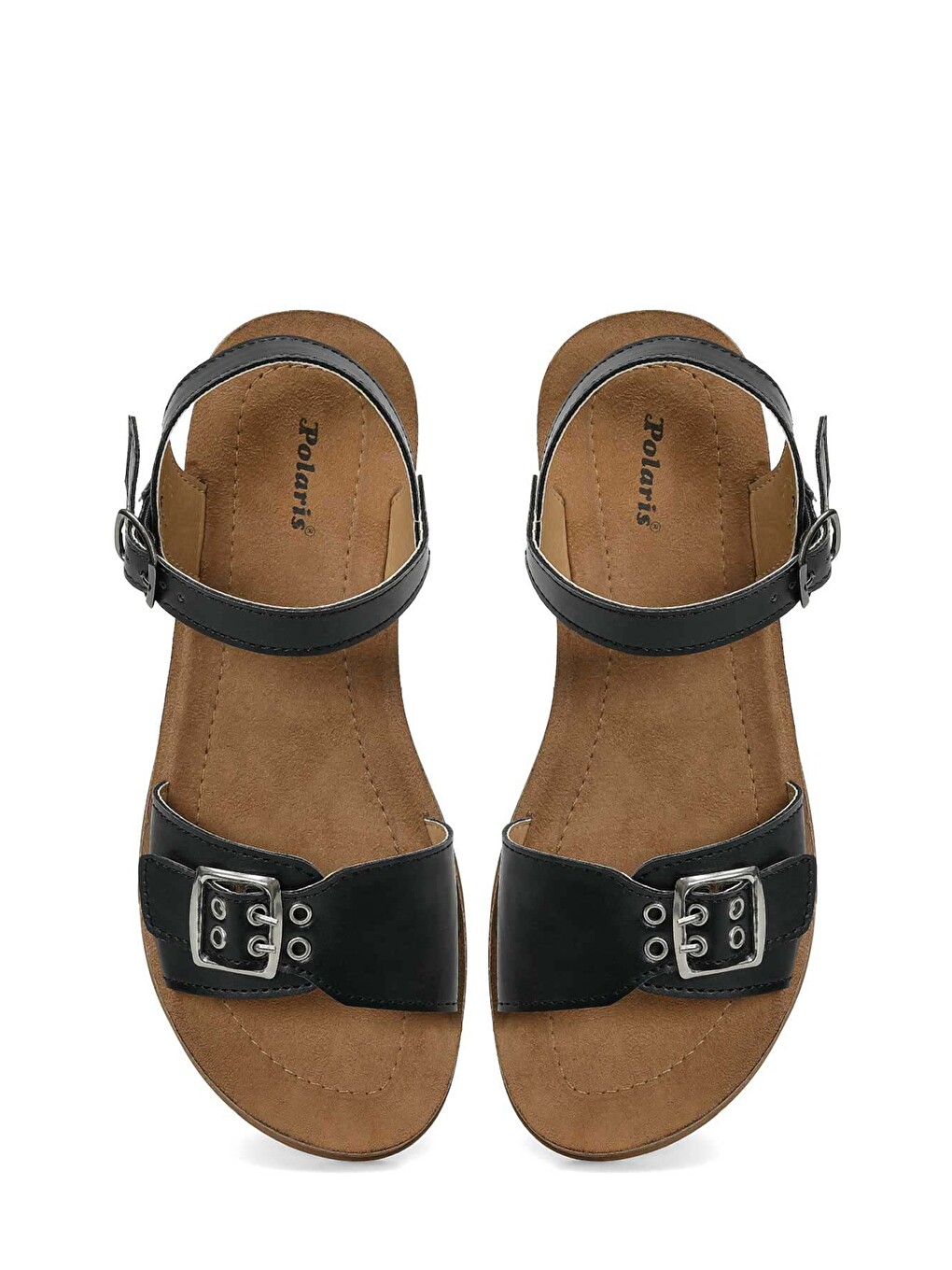 409031.Z Siyah Kadın Comfort Sandalet-3