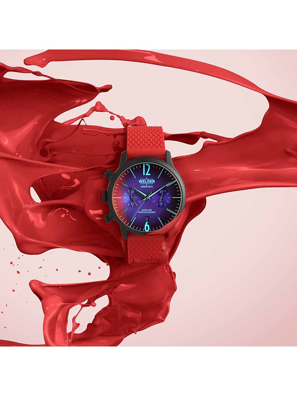 Kırmızı WWRP503 Erkek Kol Saati-3