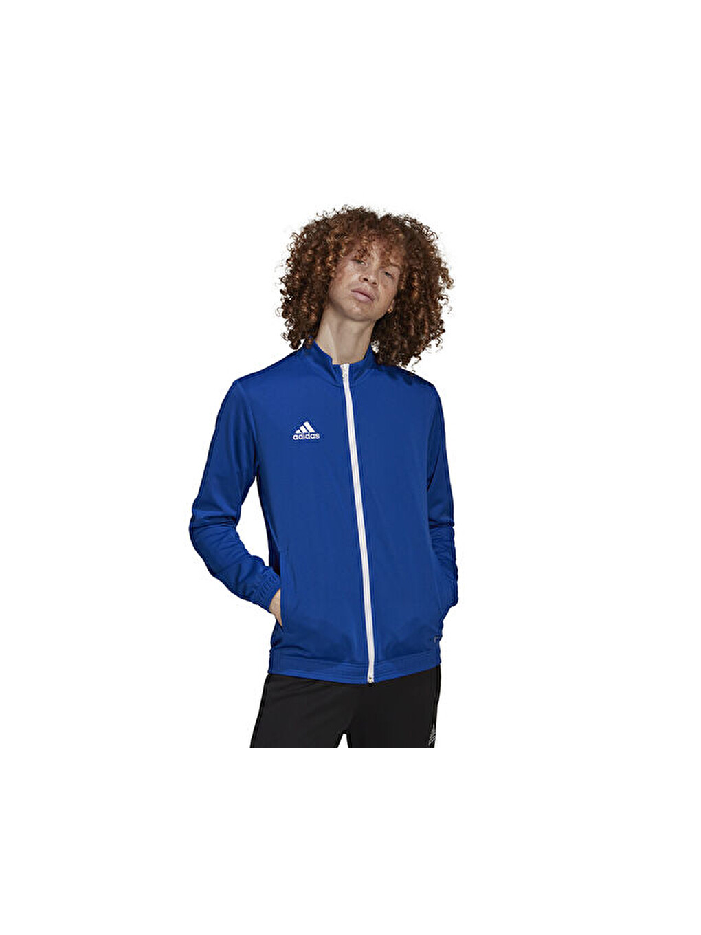 Ent22 Tk Jkt Erkek Futbol Antrenman Ceketi Hg6287 Mavi