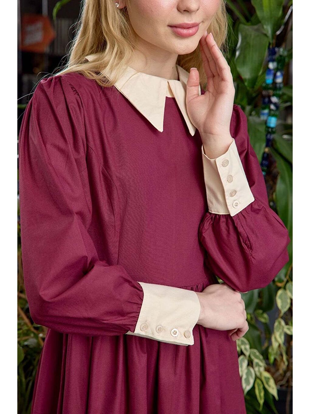 Mürdüm Çalıkuşu Elbise-6