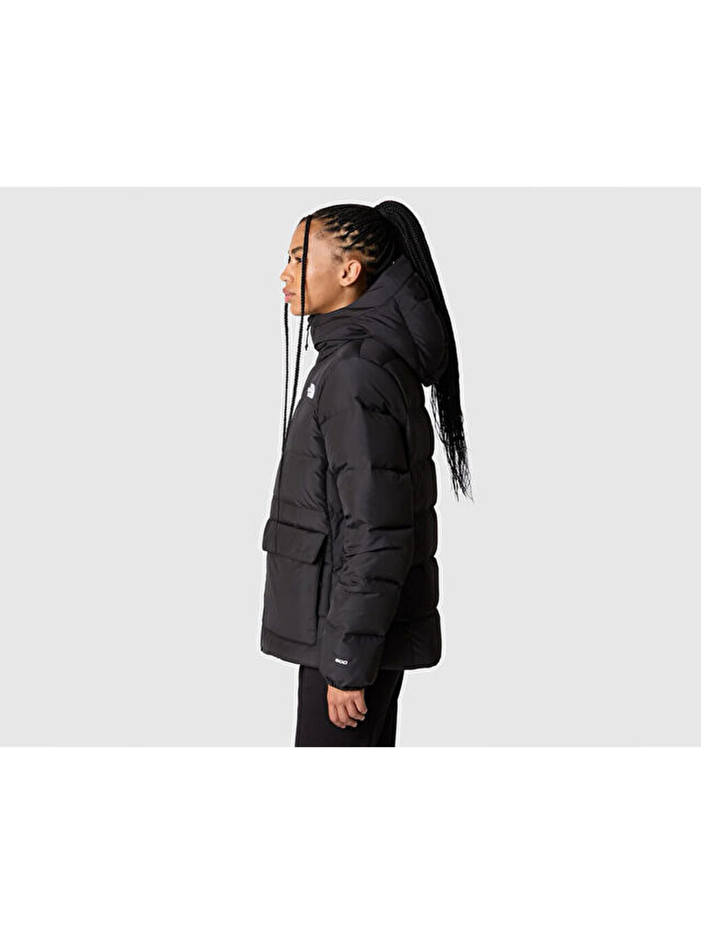 W Gotham Jacket Kadın Outdoor Montu Nf0a84ıwjk31 Siyah-11