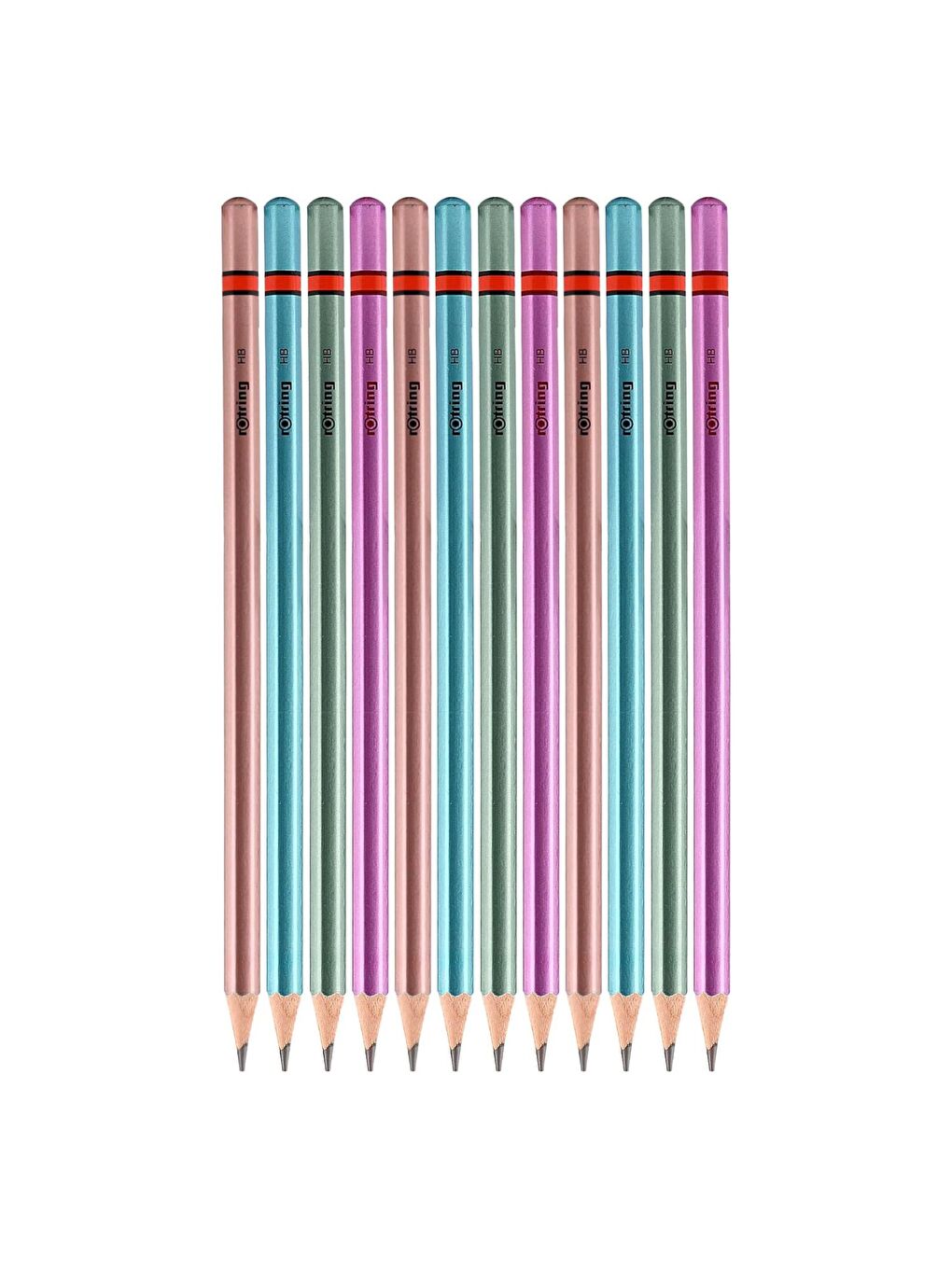 Rotring Metalik Kurşun Kalem HB 12 Adet