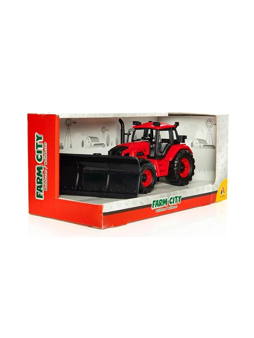Farm City Buldozer Kırmızı (16083)-1