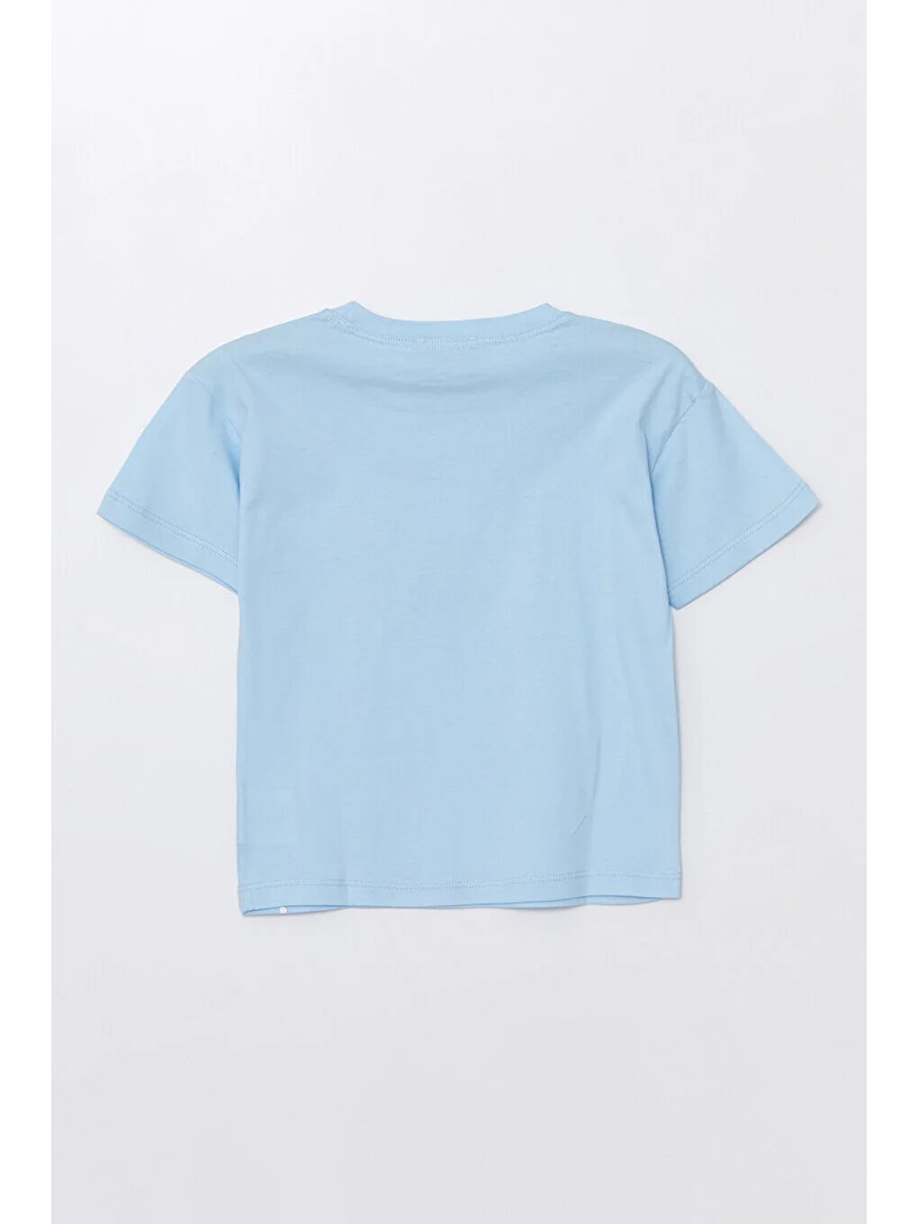 Mavi Run Baskılı Penye Şort- T-shirt Erkek Takım-1