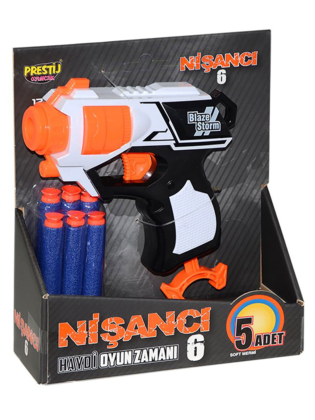 Prestij Oyuncak Nişancı-6 Dart Fırlatıcı