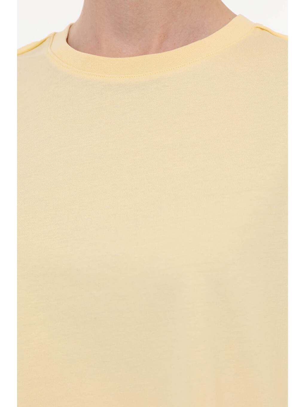 WB 11ADA Sarı Kadın Kısa Kol T-Shirt-3
