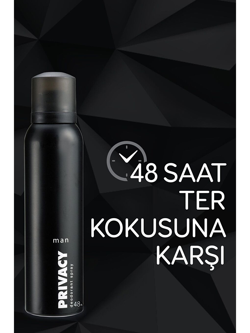 Privacy Beyaz Men Deodorant 3x150ml - 3