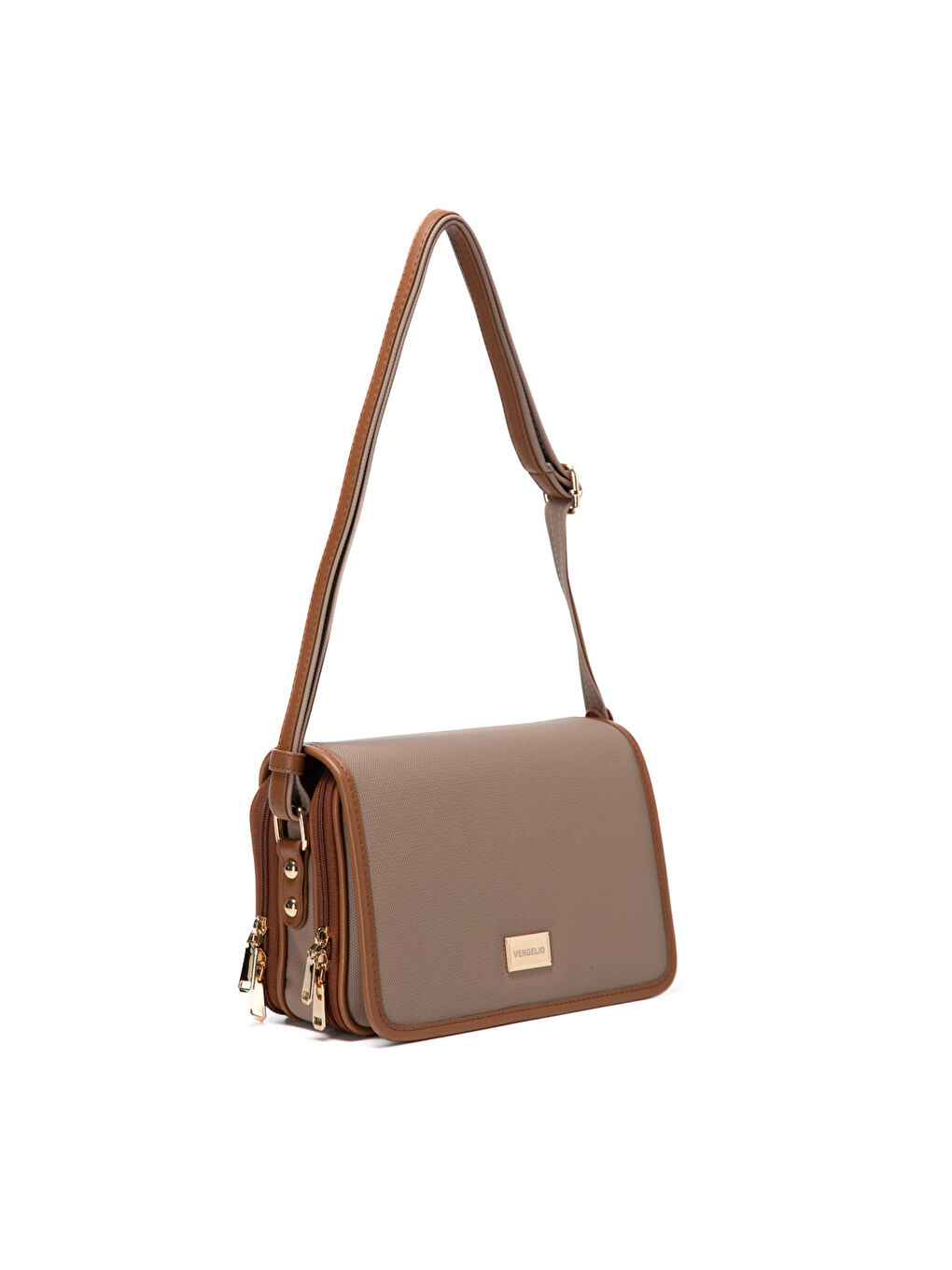 Kahverengi Kadın Çapraz Çanta 027-Vergelio Bag-1