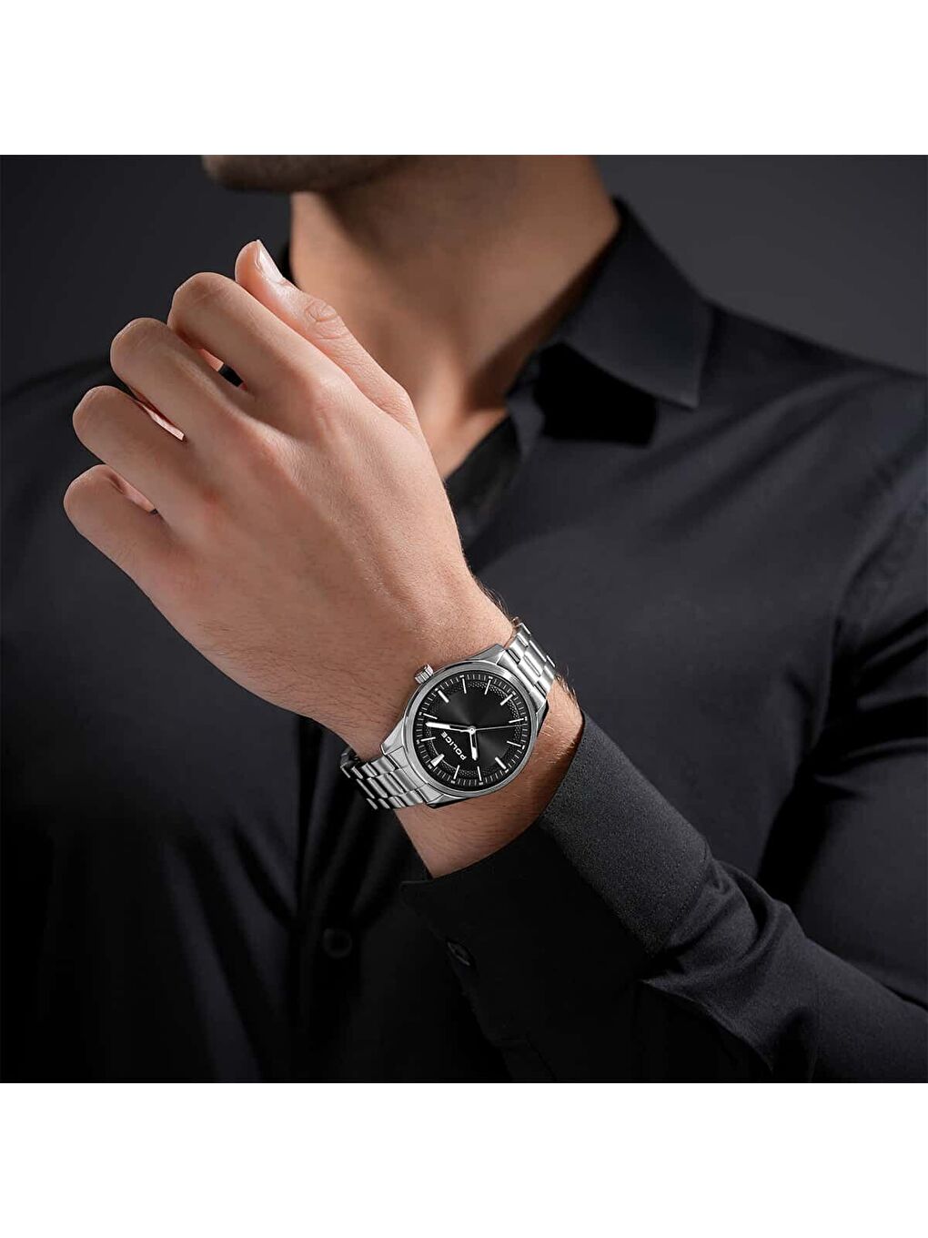 Gri PEWJG0018205 Erkek Kol Saati-4