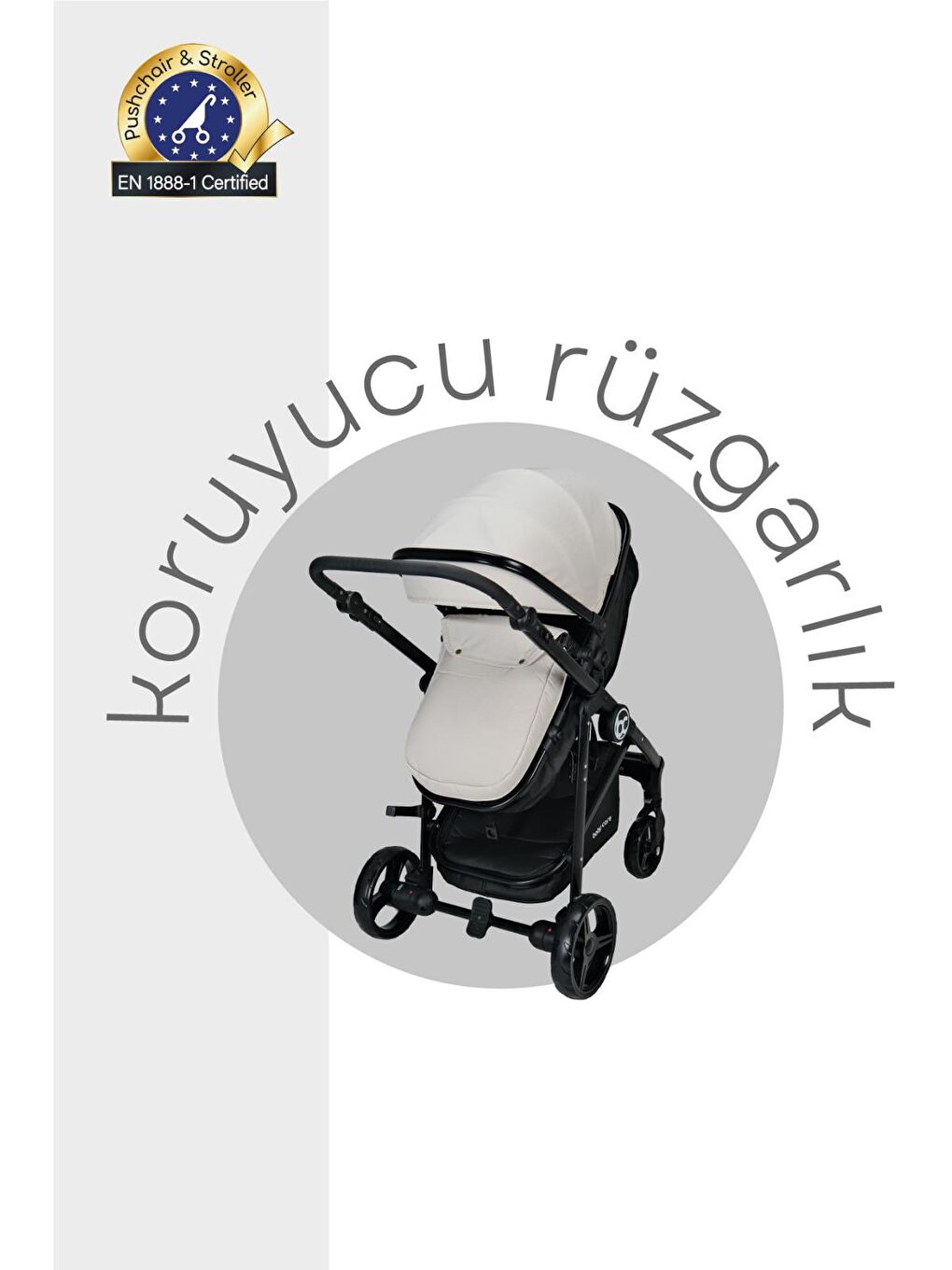 Alfa Travel Sistem Bebek Arabası - Bej-1