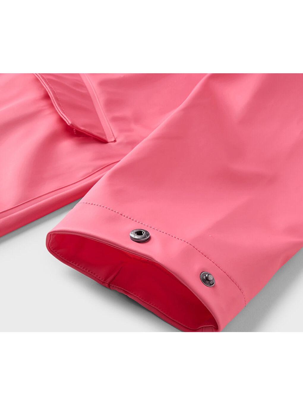 Kadın Yağmurluk, PU, Pembe-4