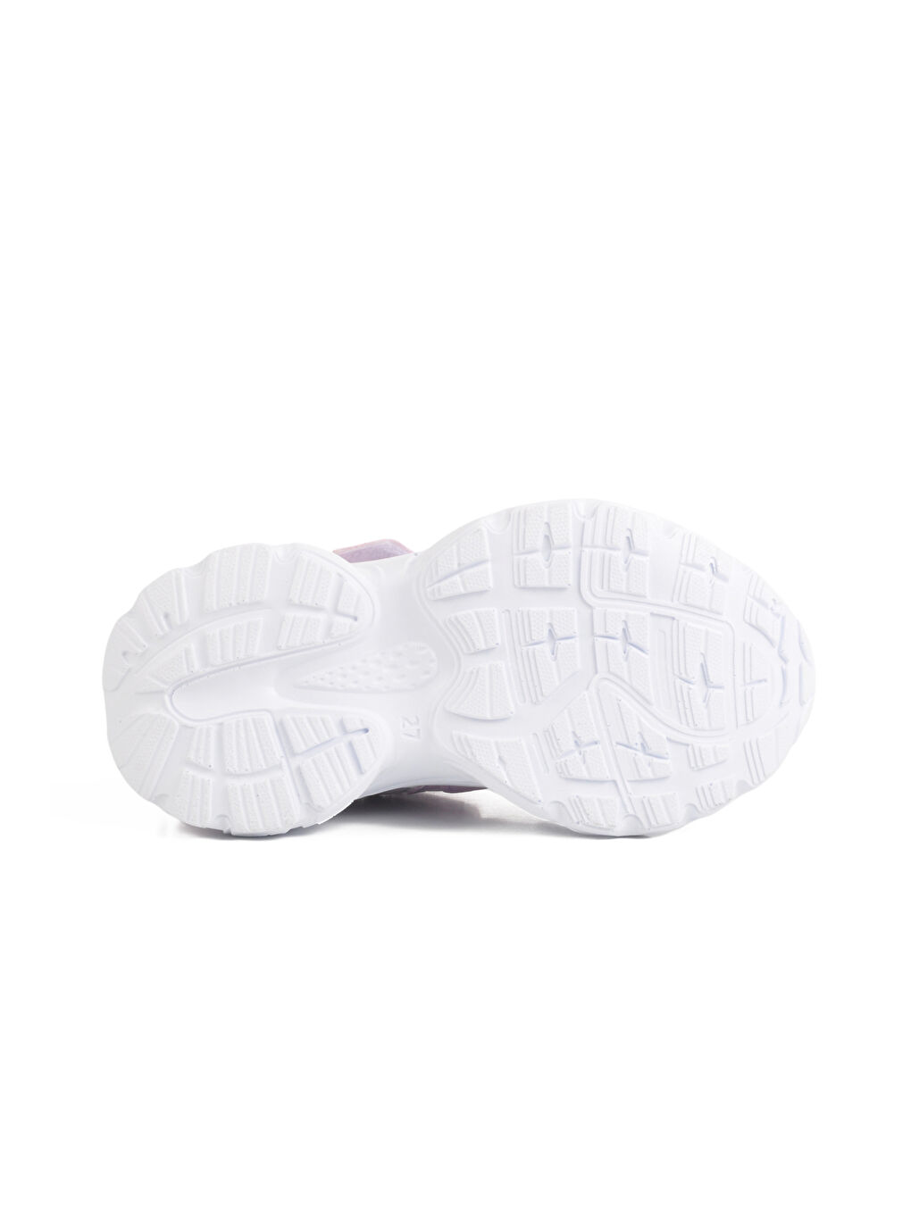 Lila Cırtlı Fileli Kız Çocuk Spor Ayakkabı 1500 P-4