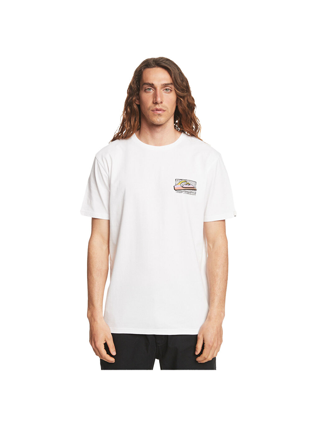 Retrofade Erkek Beyaz Tişört