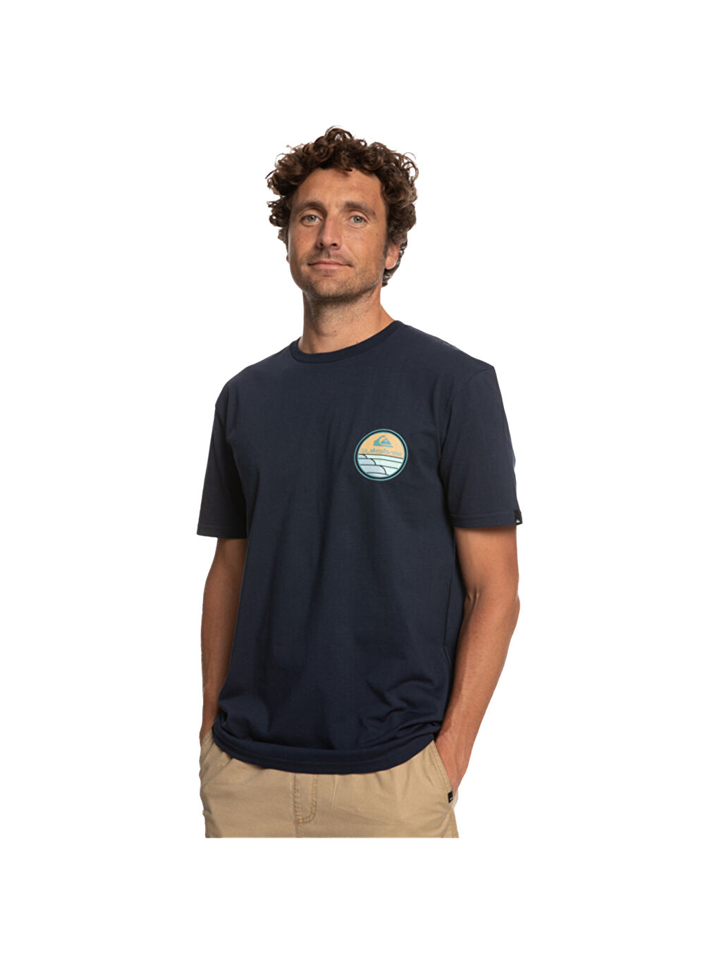 Lacivert Scenicjourney Erkek Mavi Tişört-1