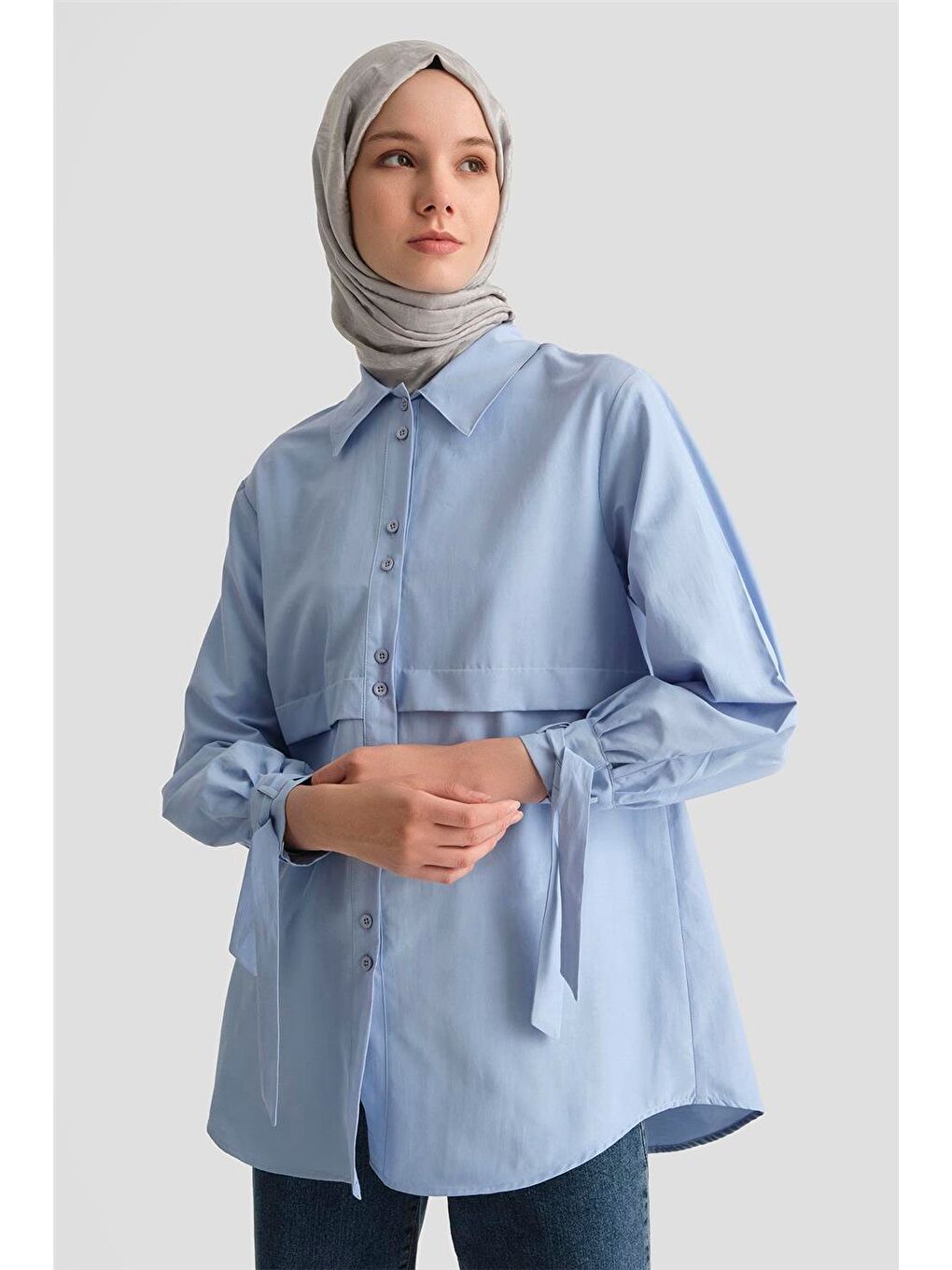 Gömlek 25Yh3441 Mavi-2