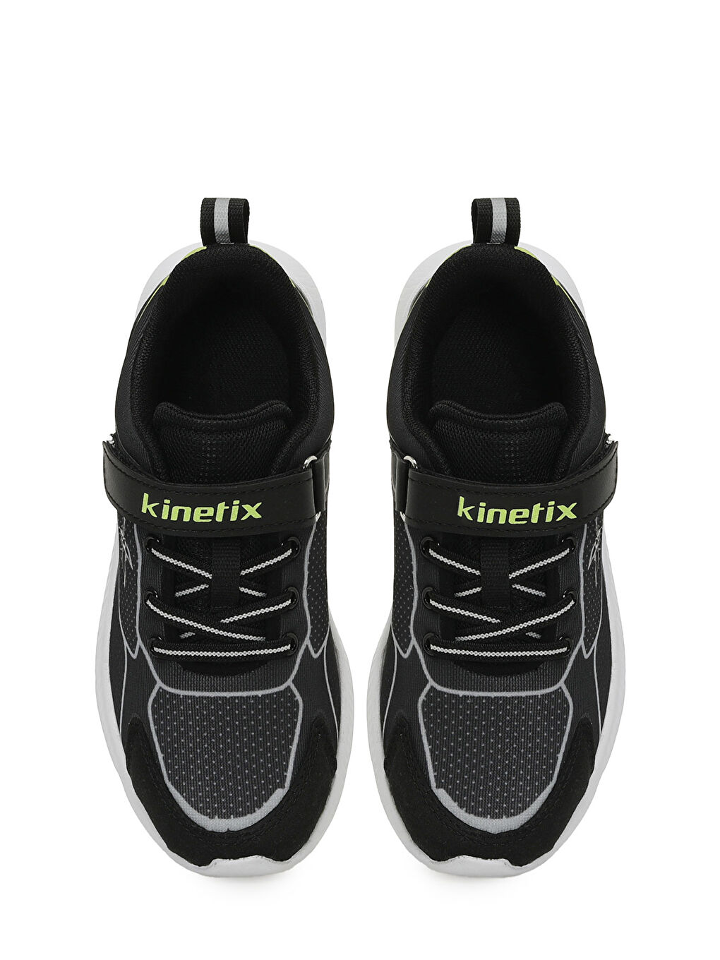 POLYMER F 5FX Siyah Erkek Çocuk Spor Ayakkabı-3