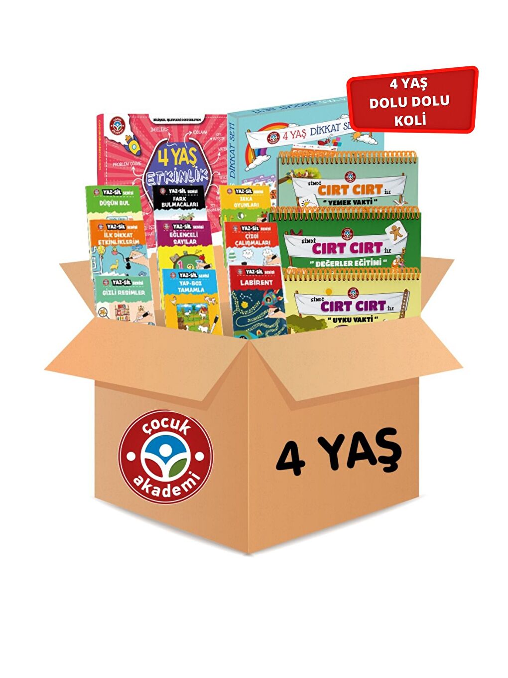 4 Yaş Çocuklara Özel Ekonomik Koli