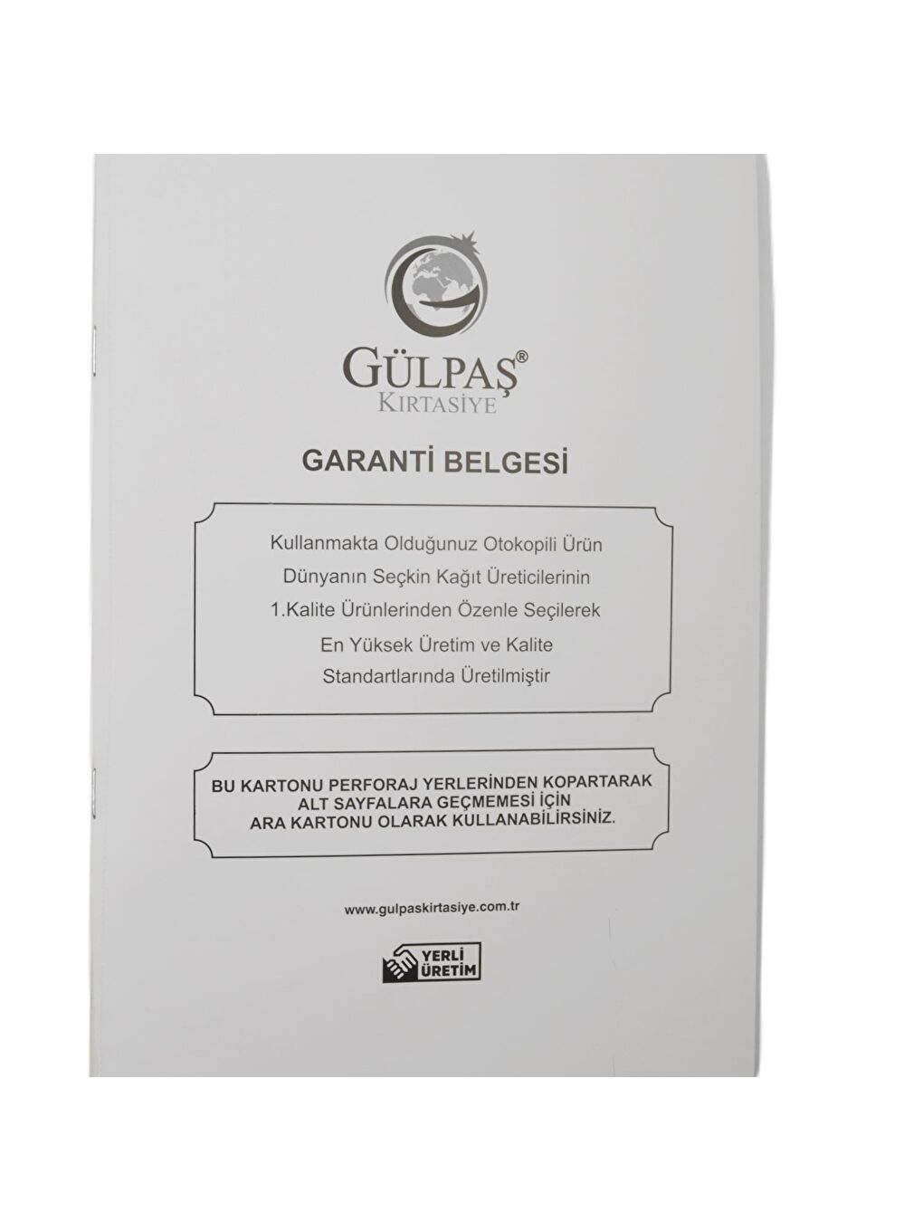 Gülpaş A4 İşçi Sağlığı ve İş Güvenliğine İlişkin Tespit ve Öneri Defteri Kod:227 - 1
