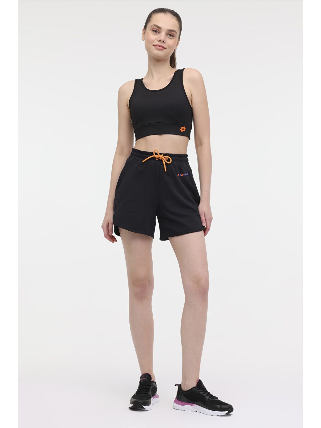 W-SINOR SHORT 4FX Siyah Kadın Şort-2