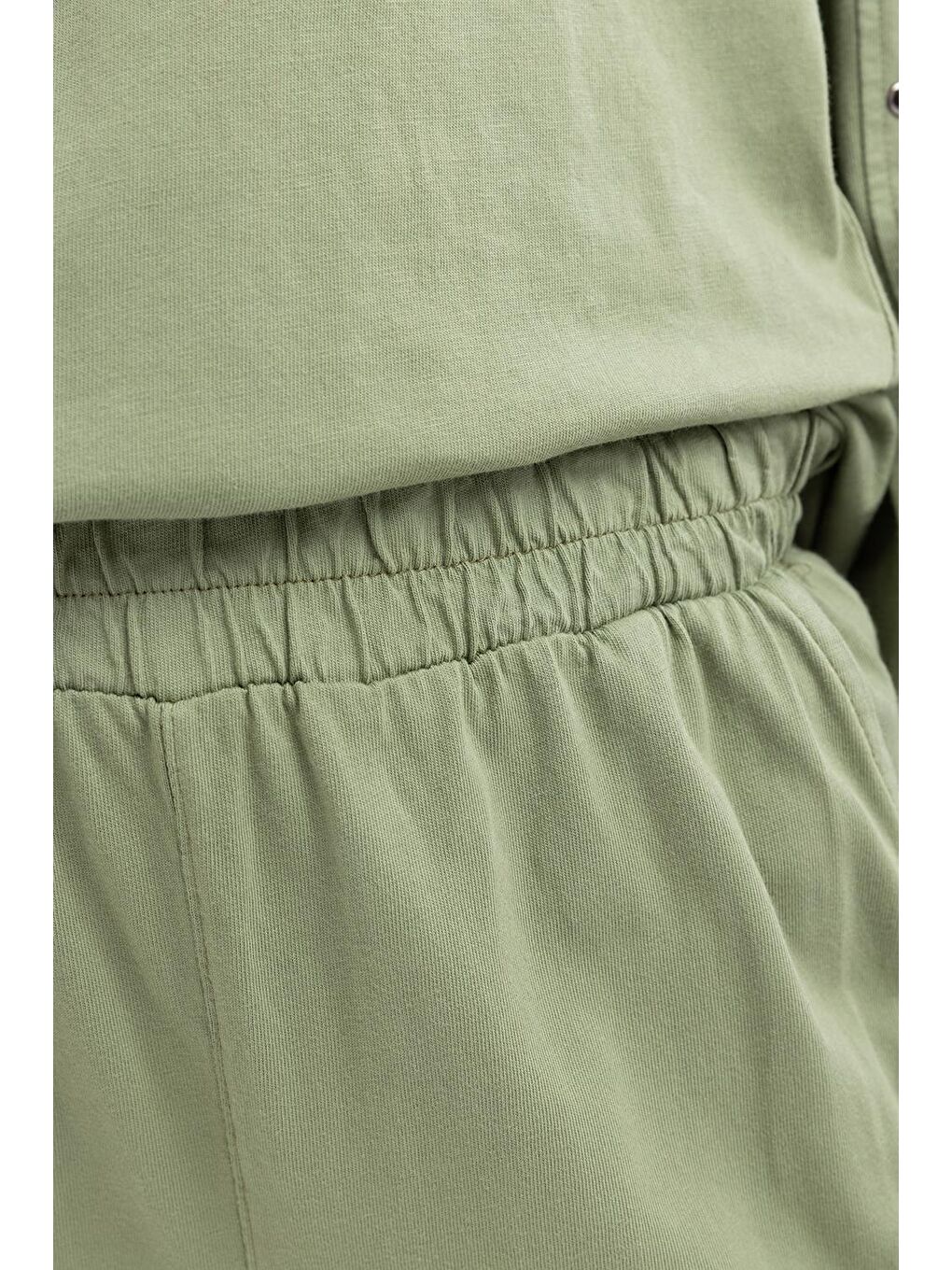 Haki-Ribanalı Pantolonlu Takım-5