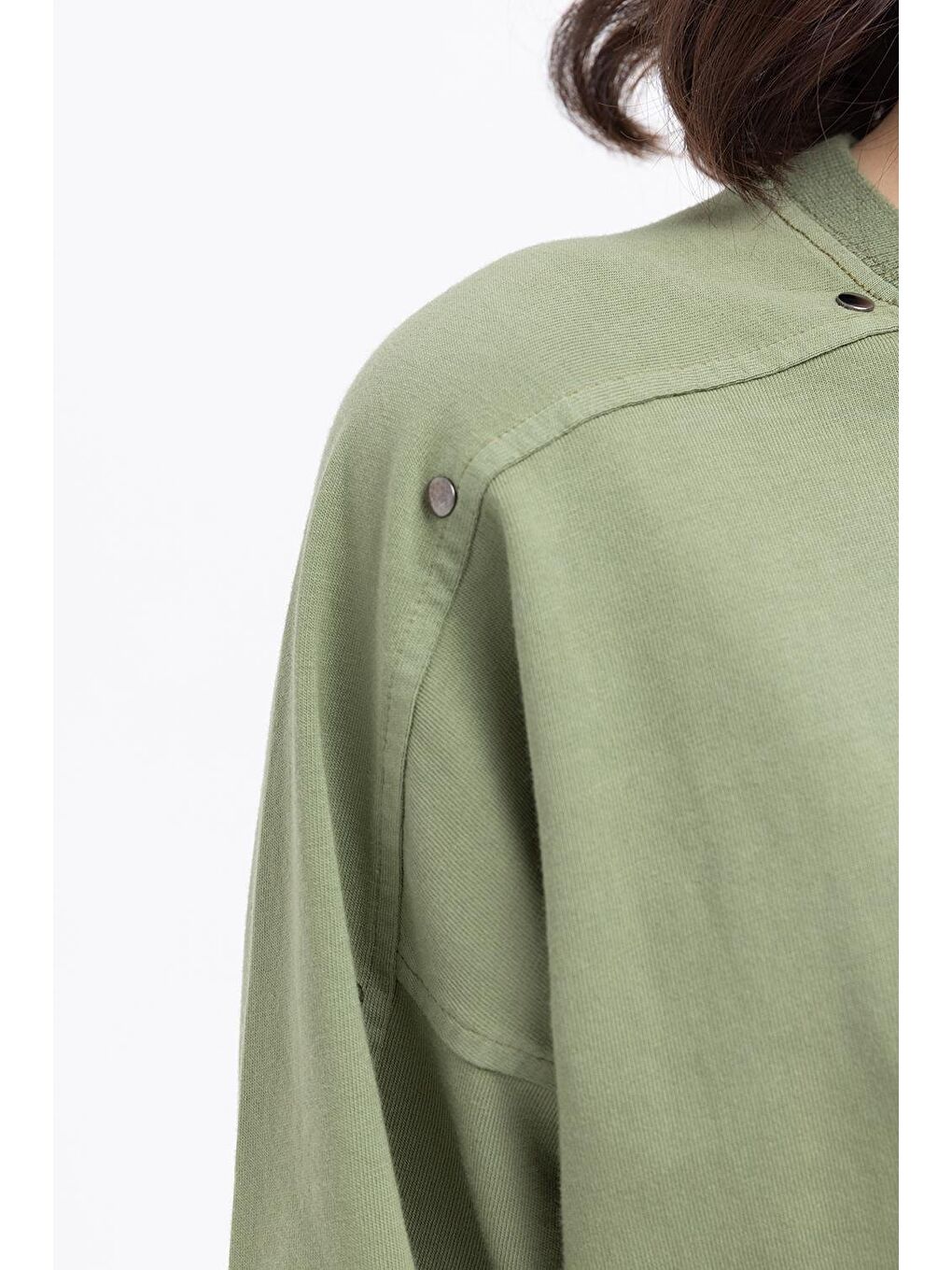 Haki-Ribanalı Pantolonlu Takım-6