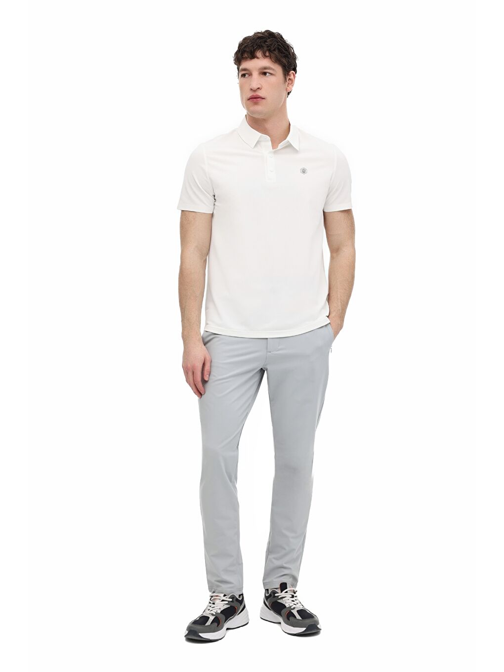 MB GIRT 12P23001 6FX Beyaz Erkek Kısa Kol T-Shirt-2